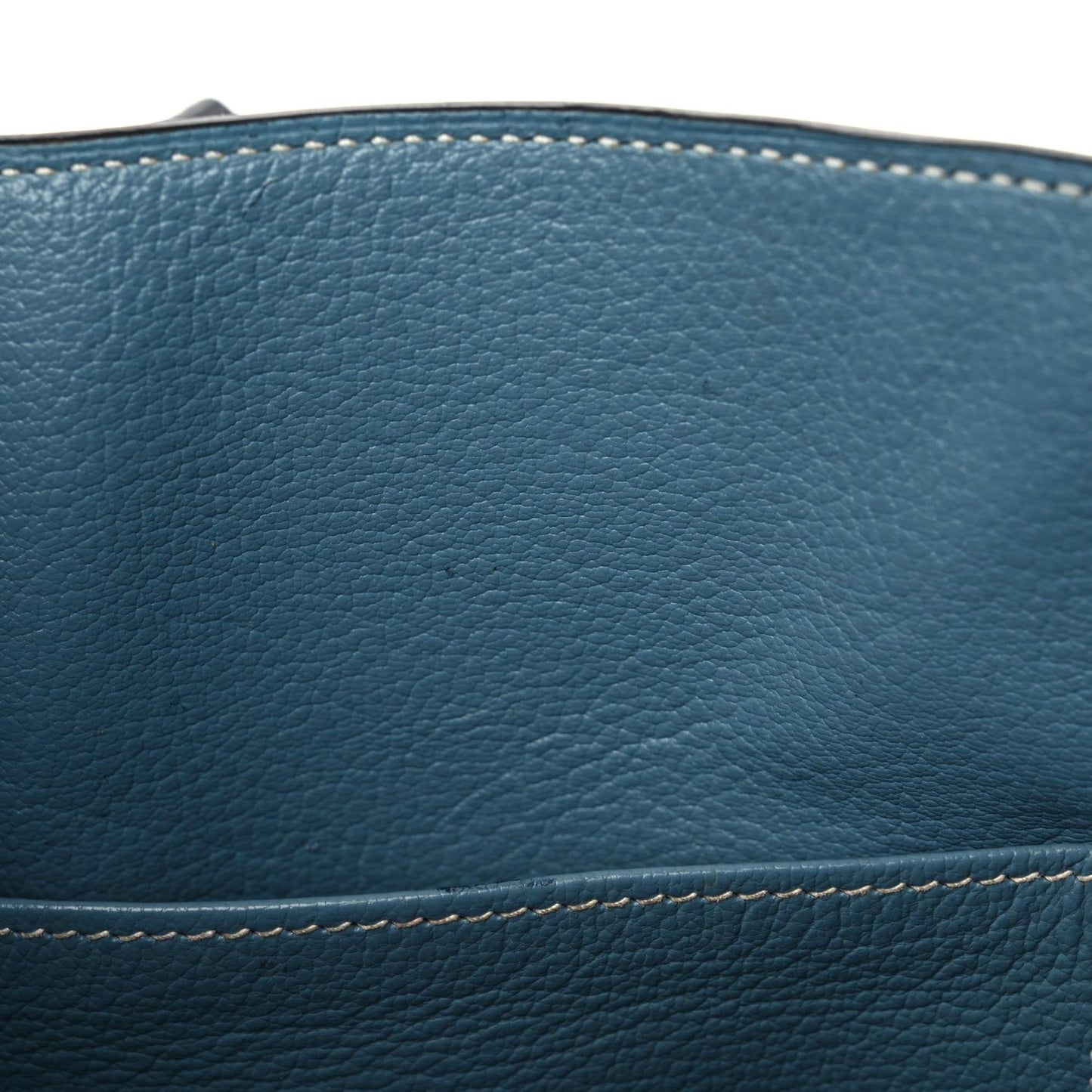 Togo Bi-Color Kelly Retourne 32 Indigo Blue Jean