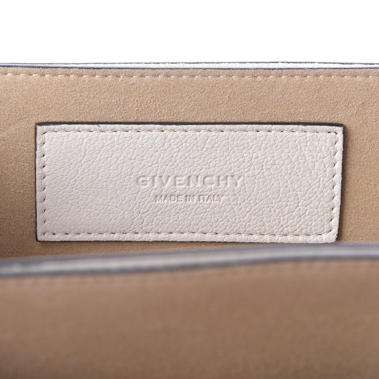 Goatskin Small GV3 Shoulder Bag White