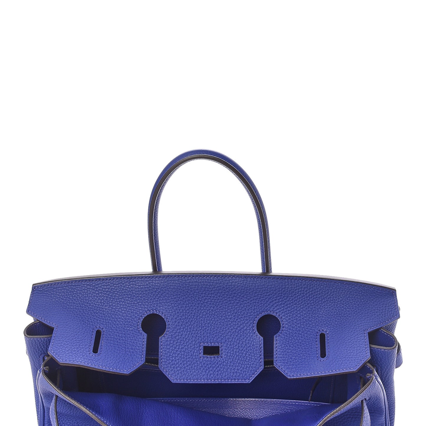 Togo Birkin 35 Bleu Electrique
