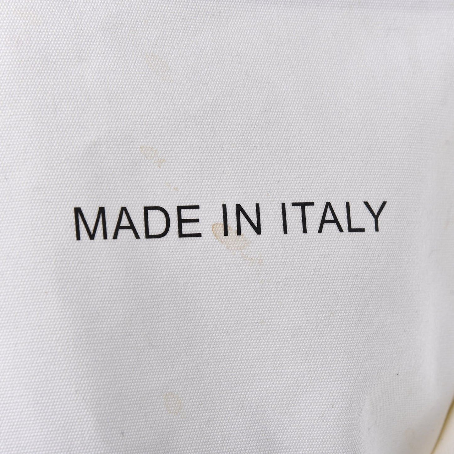 Textile Large Made In Tote White Black