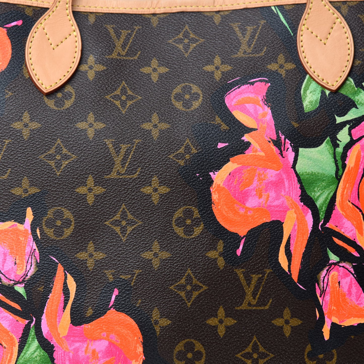 Monogram Roses Neverfull MM