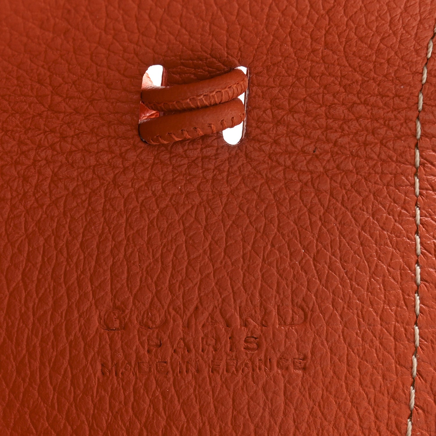 Goyard Calfskin Bag Clip Orange 3 of 5