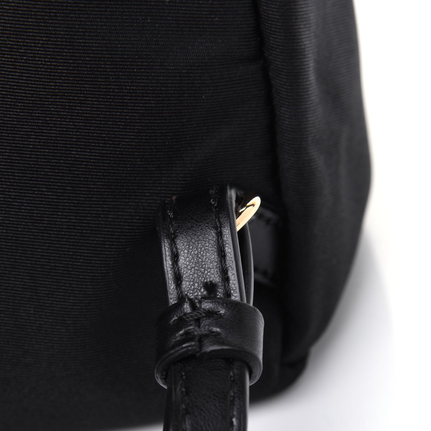 Nylon Eco Alter Nappa Mini Falabella GO Backpack Black