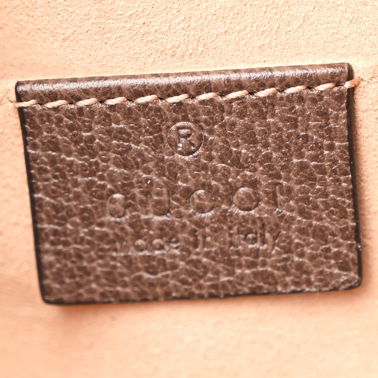 GG Supreme Monogram Web Mini Ophidia Shoulder Bag Brown