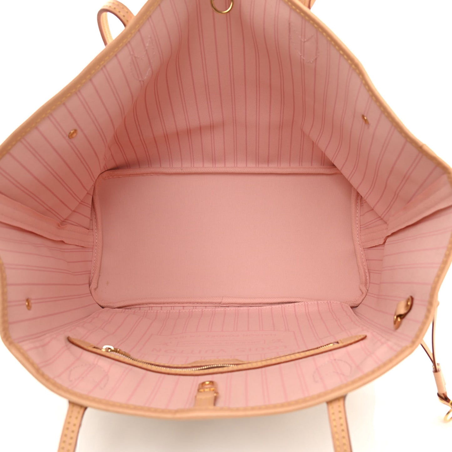 Damier Azur Neo Neverfull MM Rose Ballerine