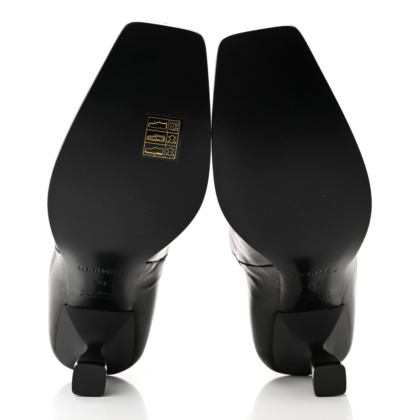 Nappa Gill 75 Ankle Boots 36 Black