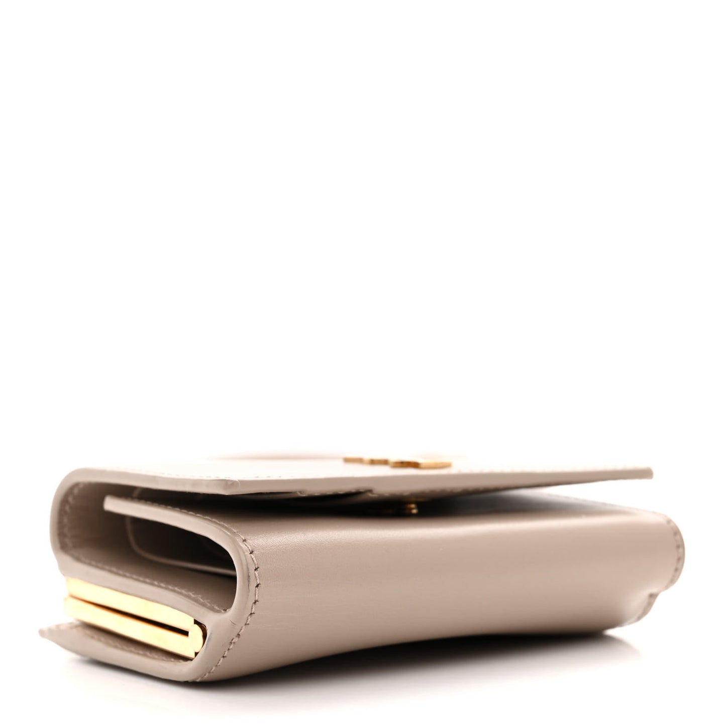 Smooth Calfskin Monogram Rider Belt Bag Taupe