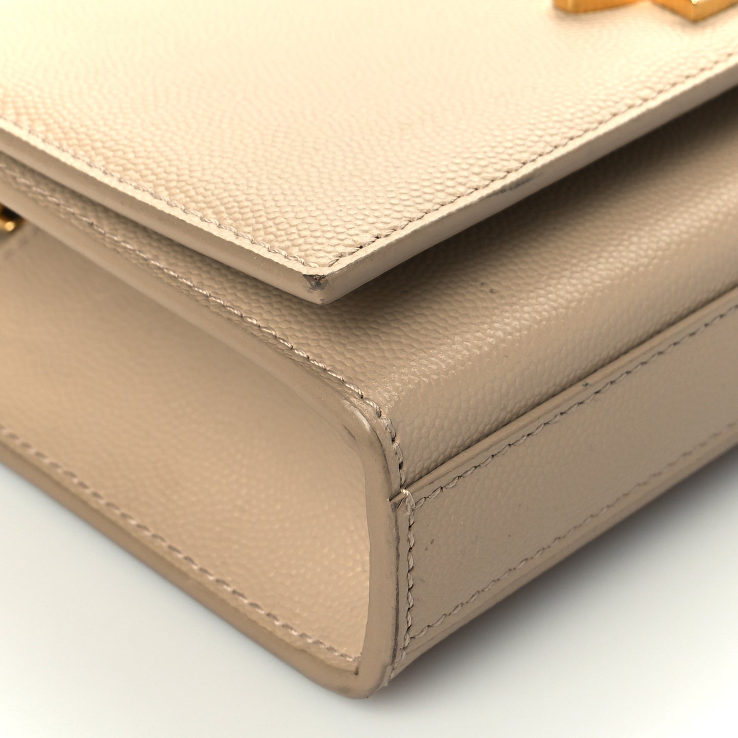 Grain De Poudre Small Monogram Kate Satchel Nude Powder