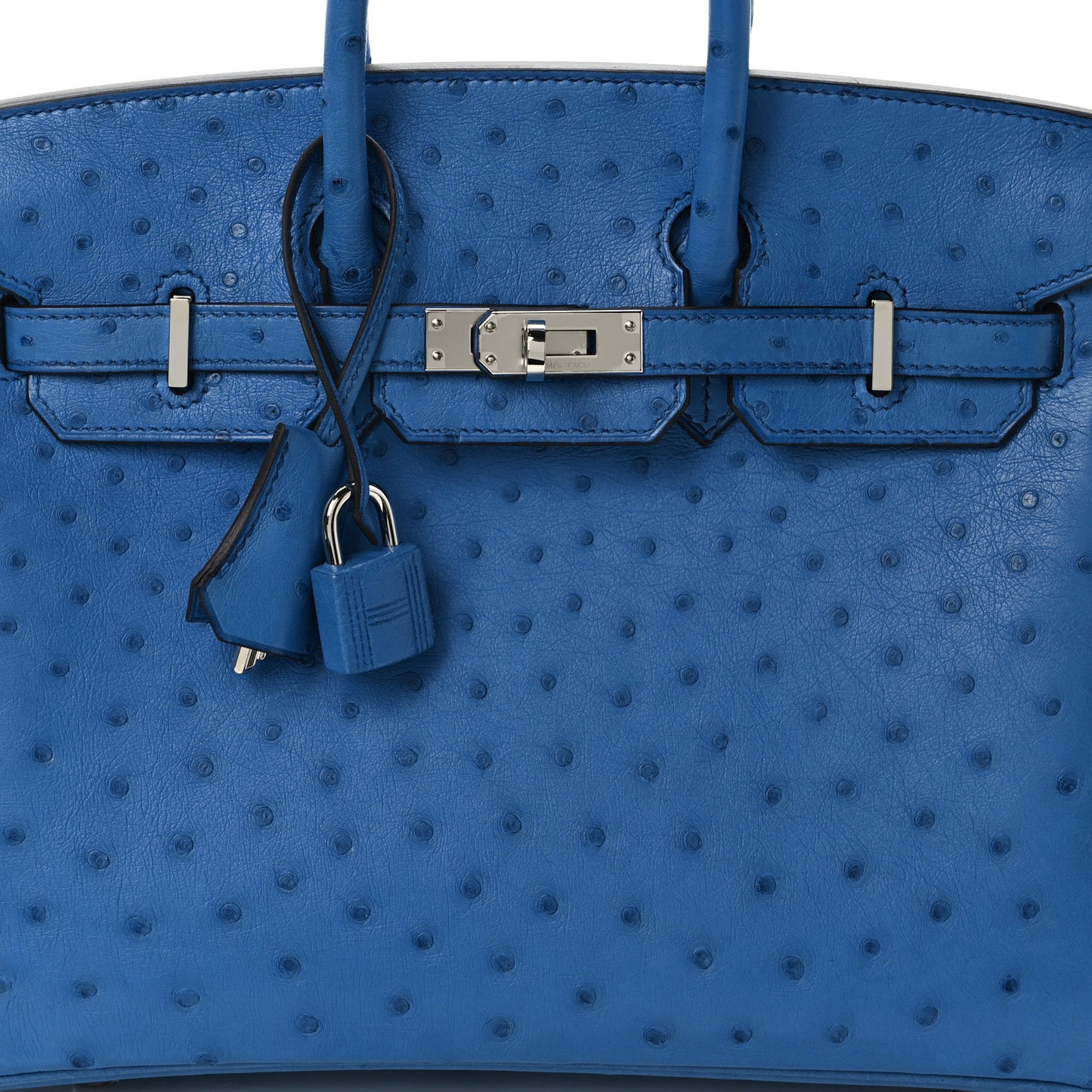 Ostrich Birkin 25 Mykonos