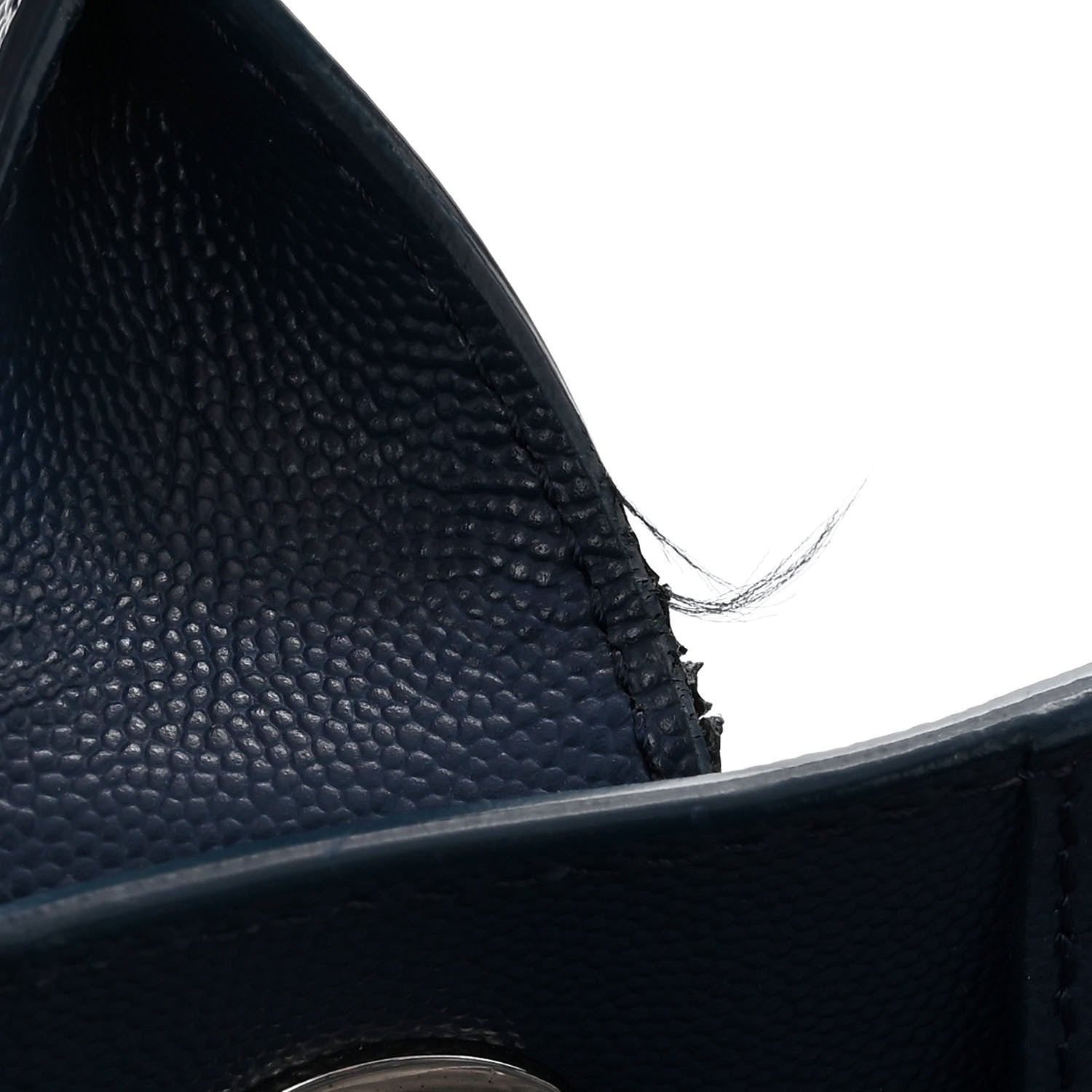 Chanel Caviar Large Studded Deauville Tote Navy 12 of 12