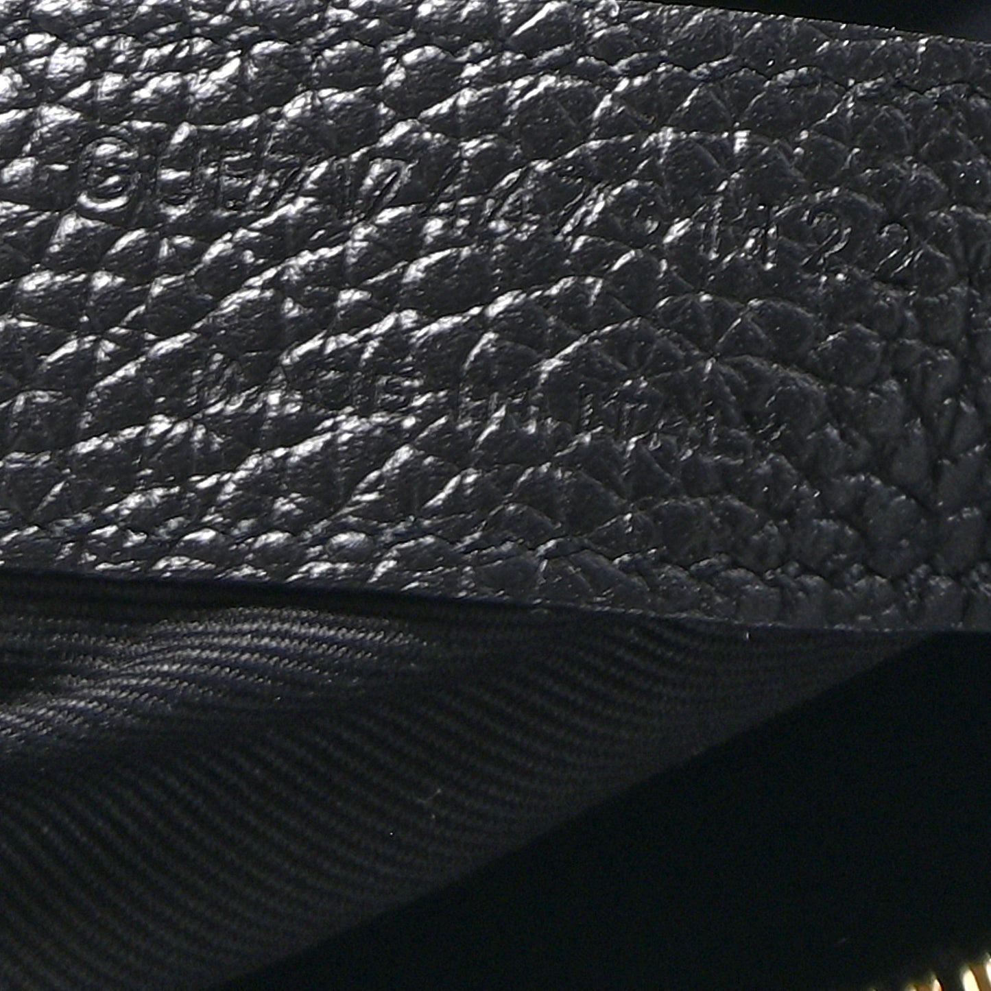 Grained Calfskin Small Supple Sac De Jour Black