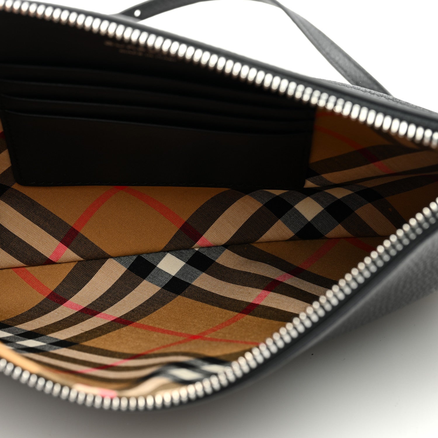 Burberry Grained Calfskin Peyton TB Crossbody Bag Black 5 of 8