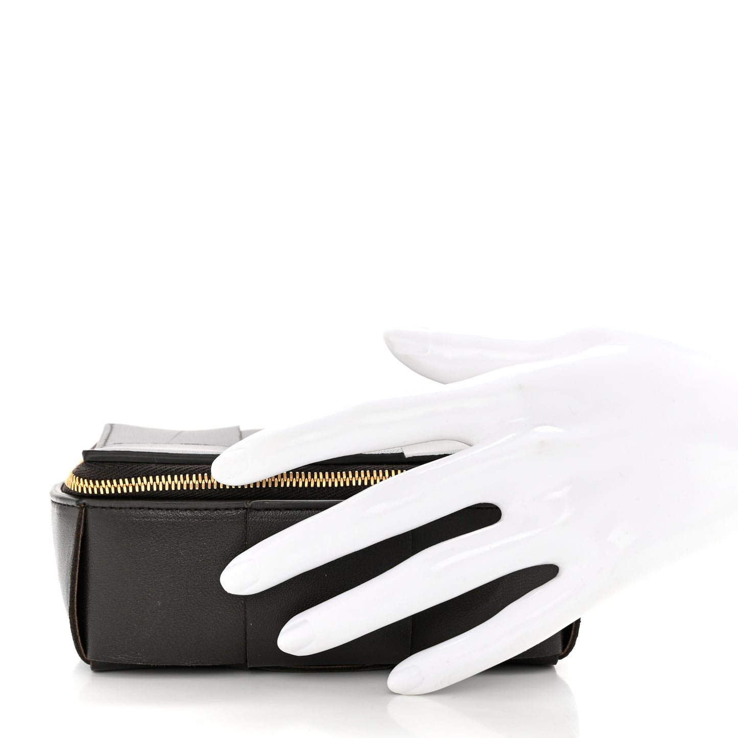 Maxi Intrecciato Travel Case Dark Brown