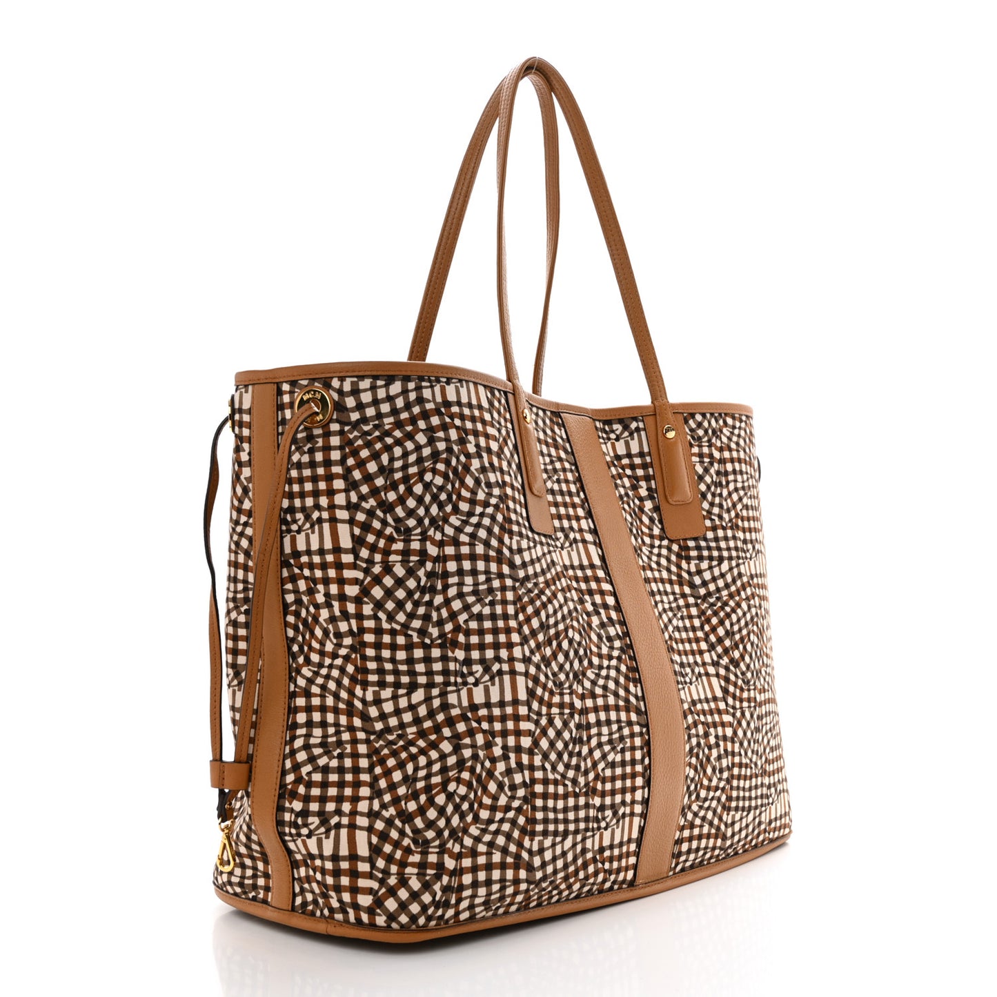 Visetos Large Liz Reversible Shopper Tote Cognac