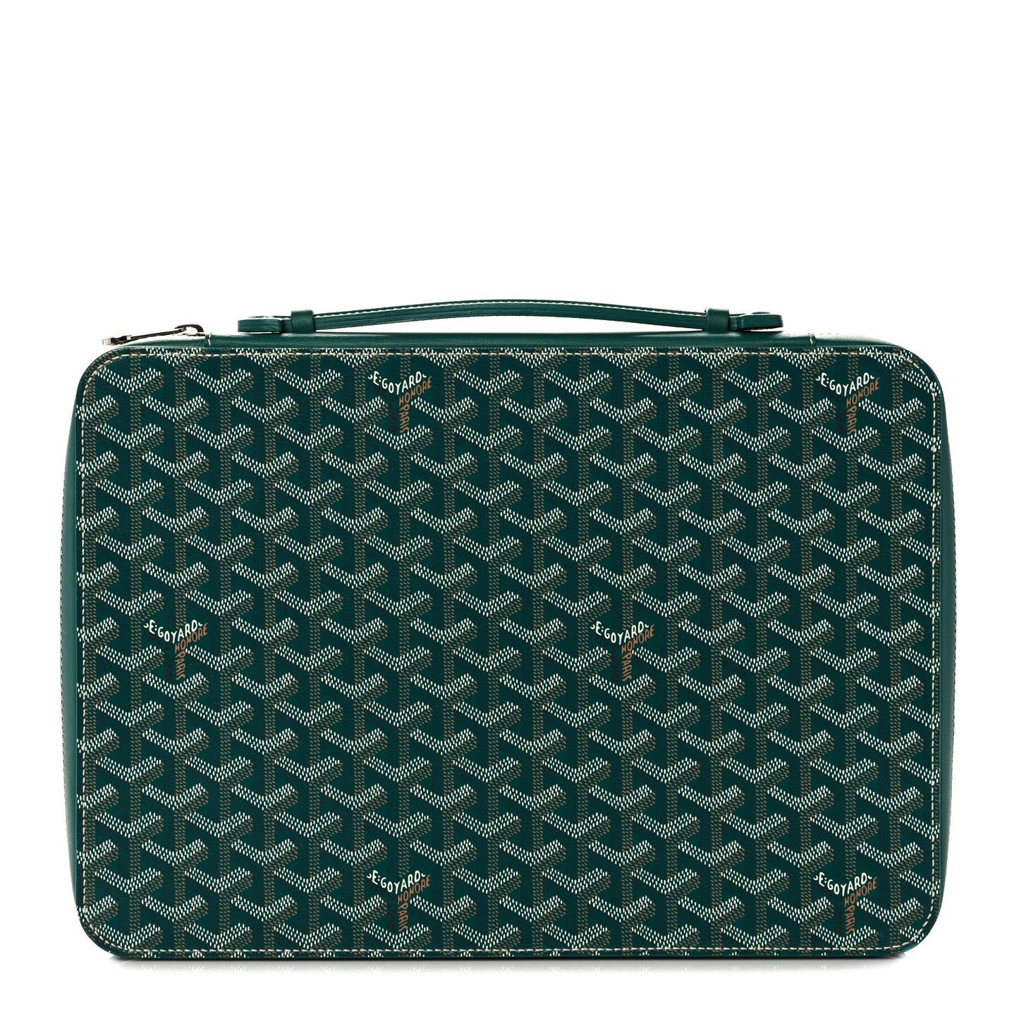 Goyardine Universal Companion Portfolio Green