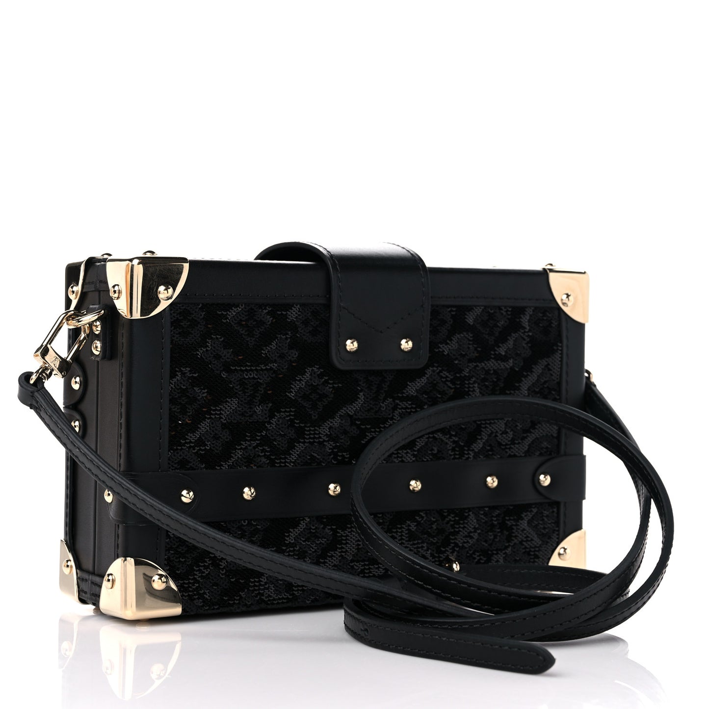Sequins Petite Malle Black