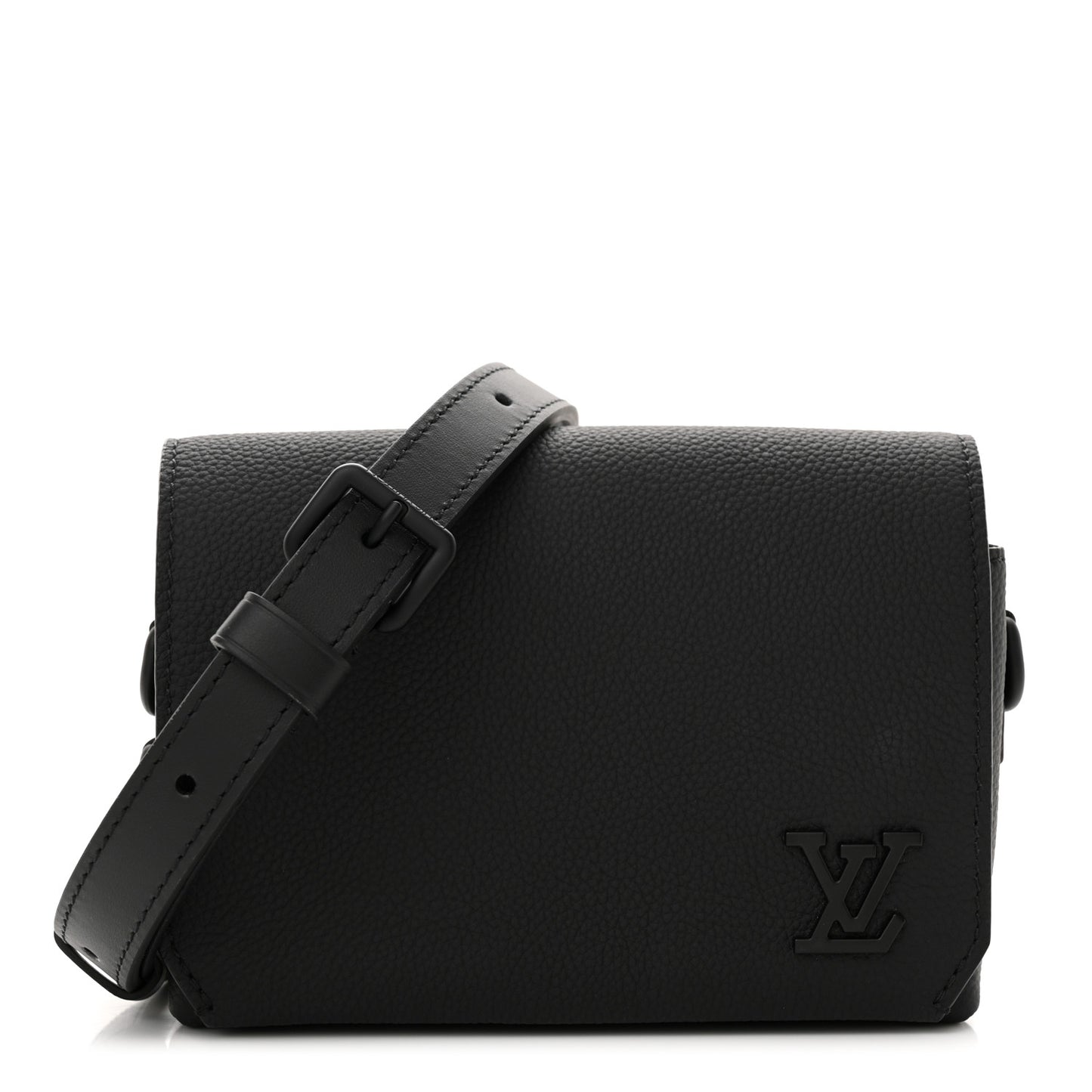 Cowhide Fastline Wearable Wallet Black