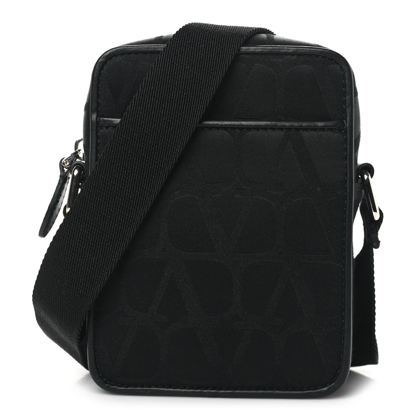 Toile Iconographe Calfskin Vlogo Small Mens VLogo Crossbody Black