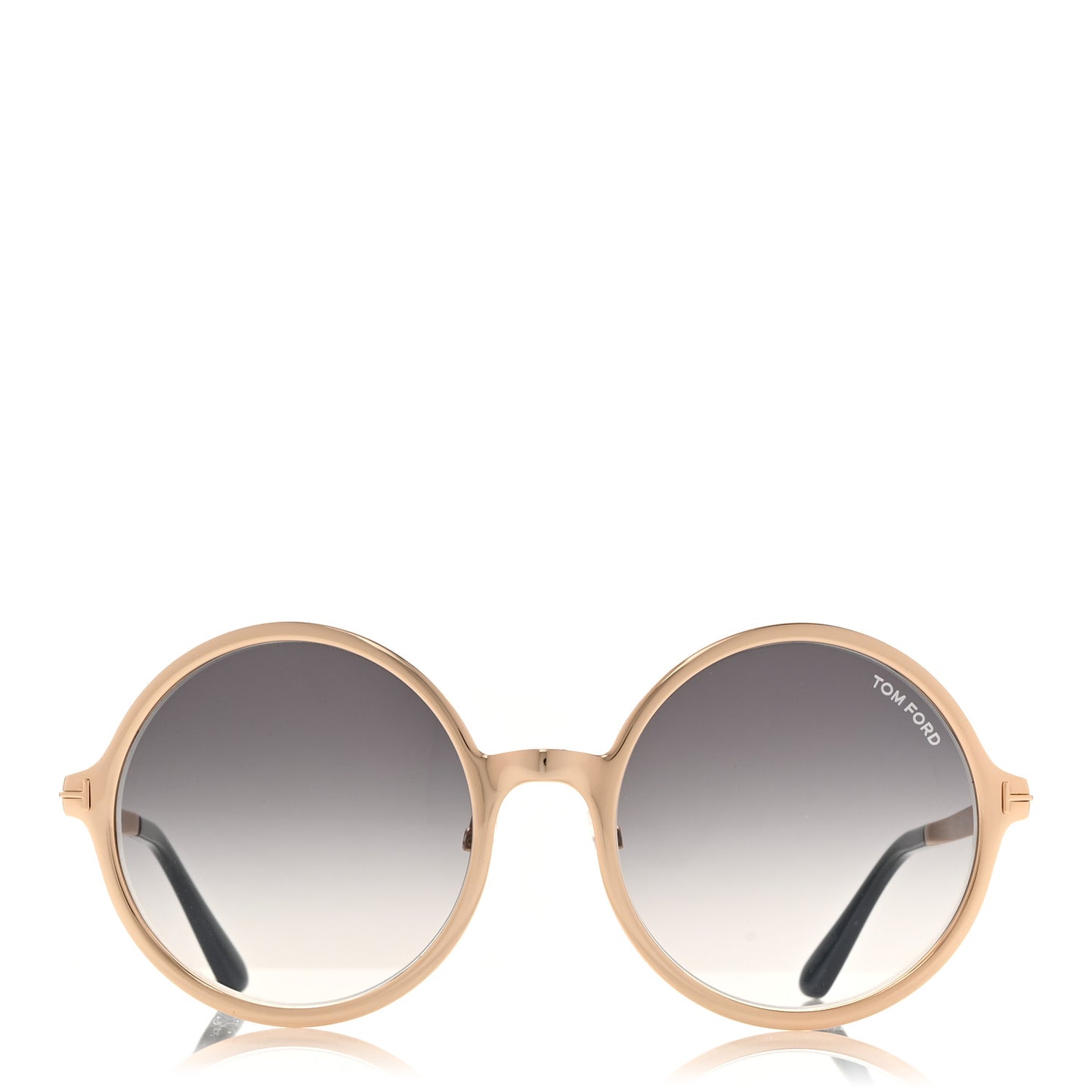 Round Ava 02 Sunglasses TF572 Gold