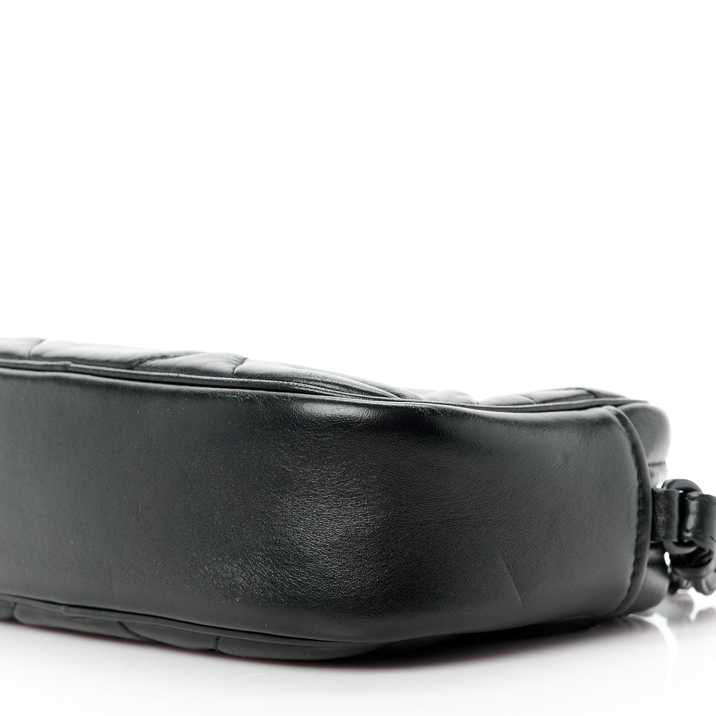 Nappa Triangle Stitched Spectrum Camera Bag Black