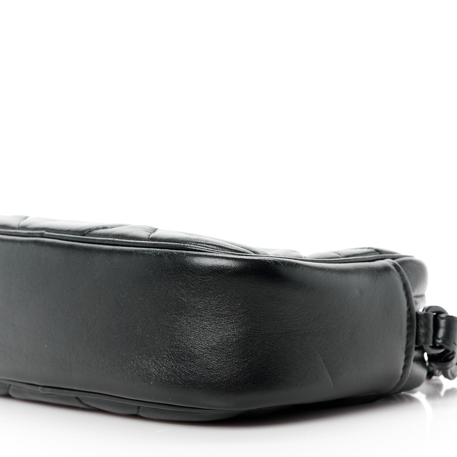 Prada Nappa Triangle Stitched Spectrum Camera Bag Black 10 of 13