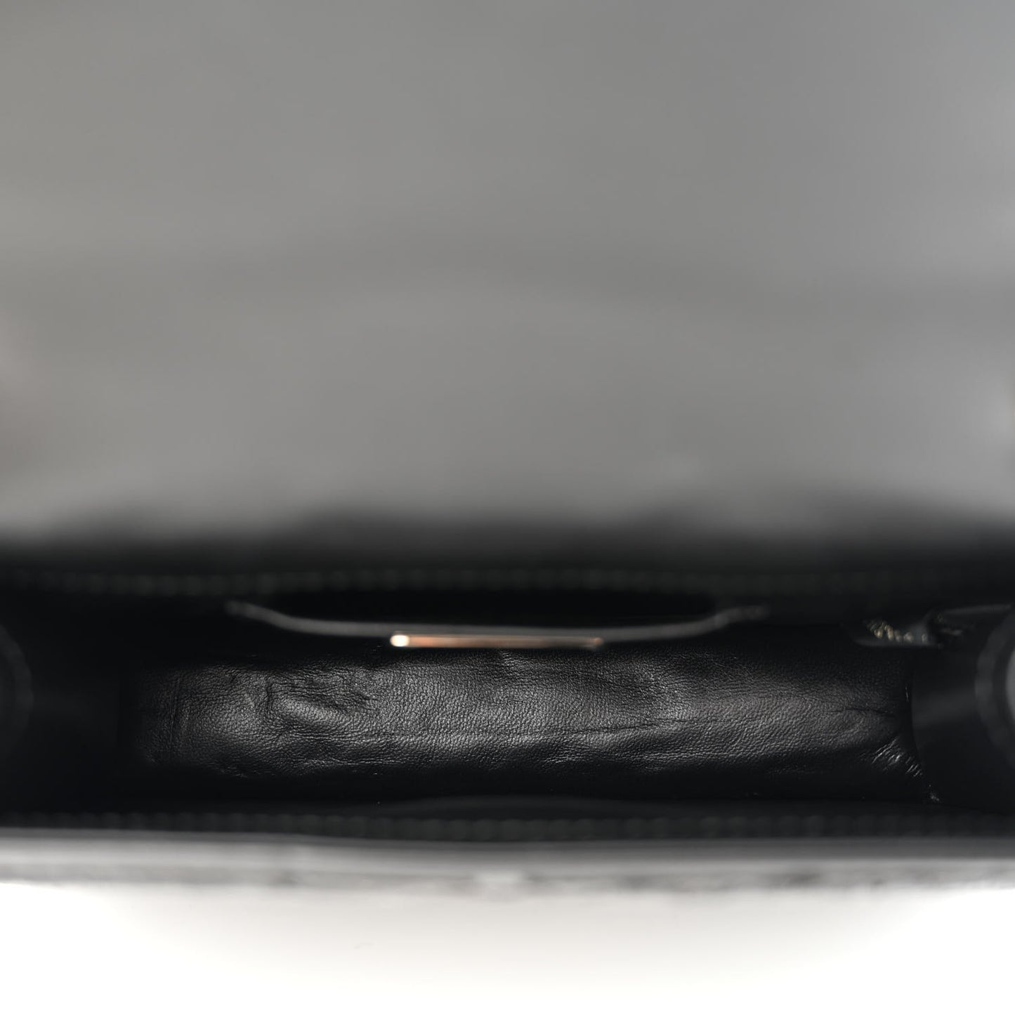 Calfskin Snakeskin Serpenti Forever Crossbody Bag Black