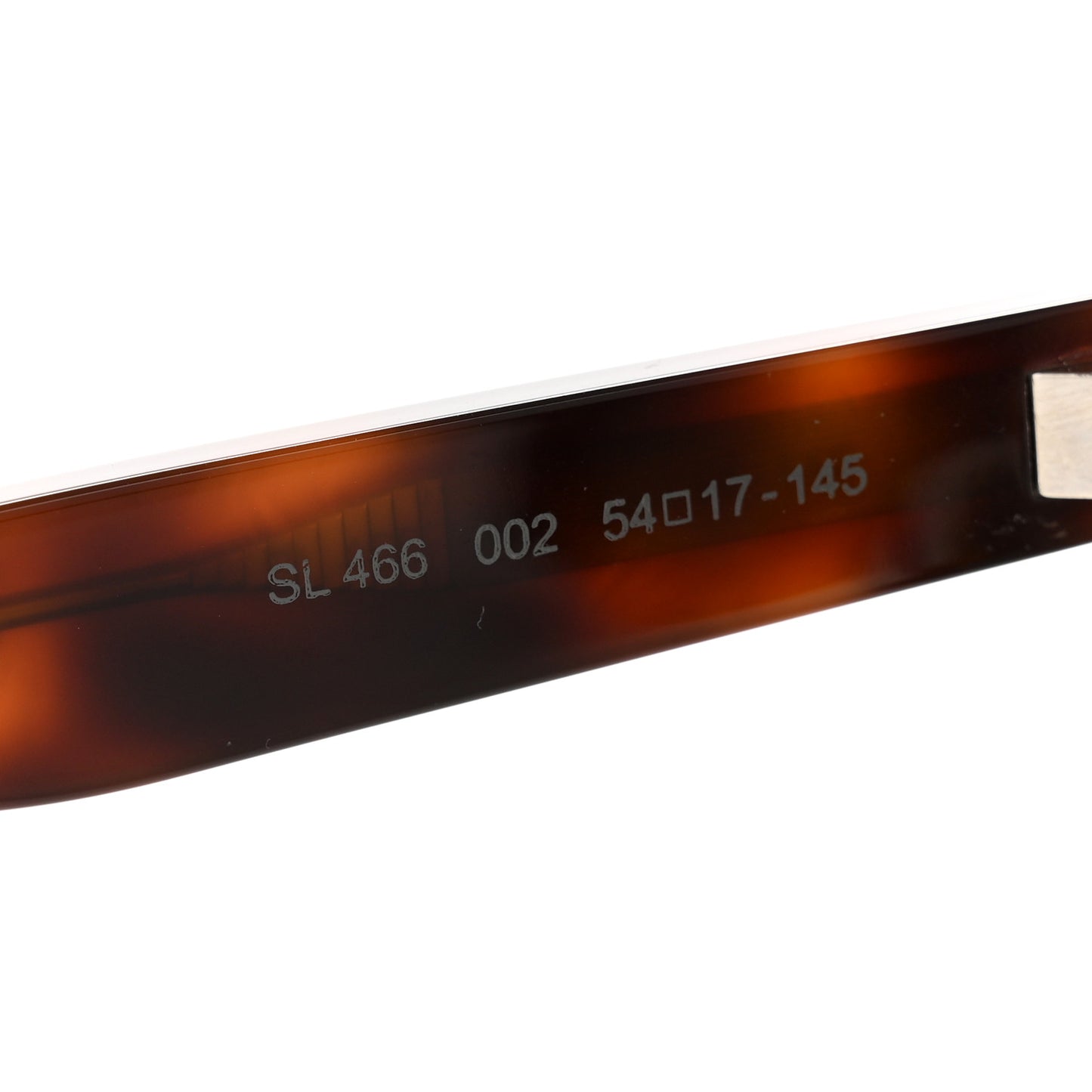 Acetate New Wave Cat Eye Sunglasses SL 466 Tortoise