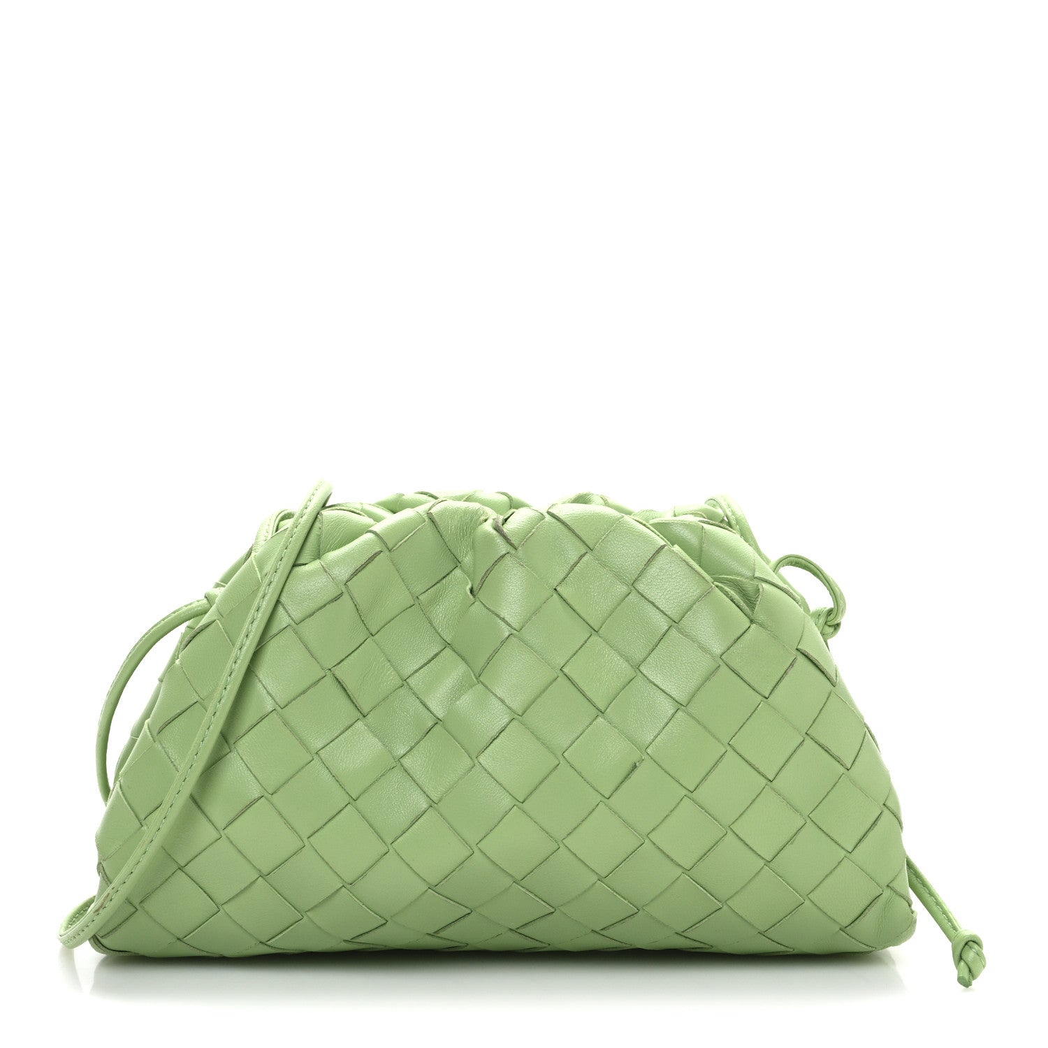 Bottega Veneta Nappa Intrecciato The Mini Pouch Pistachio 1 of 13