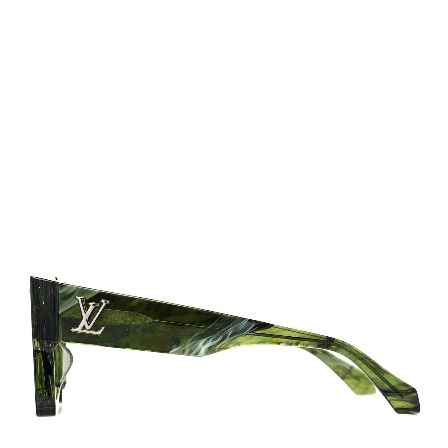 Acetate Marble Effect Swarovski Cyclone Sunglasses Z1552W Green