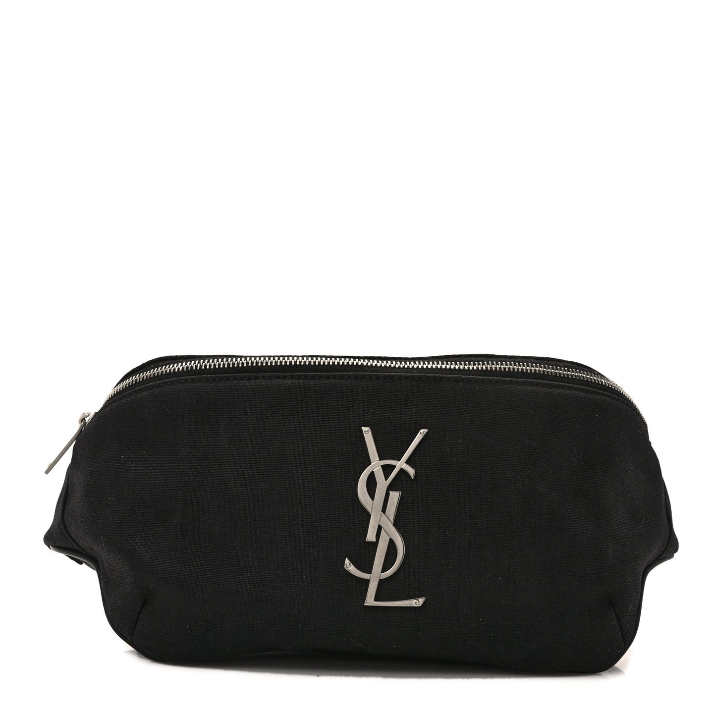 Canvas Monogram Belt Bag Black