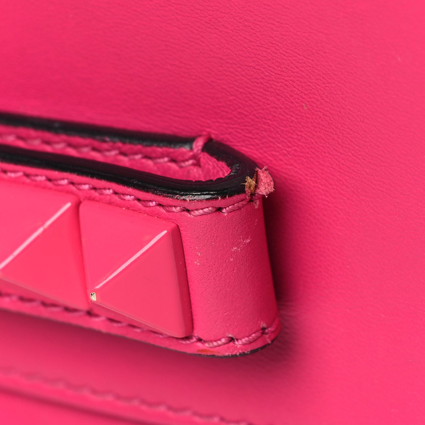Calfskin Va Va Voom Shoulder Bag Pop Fuxia