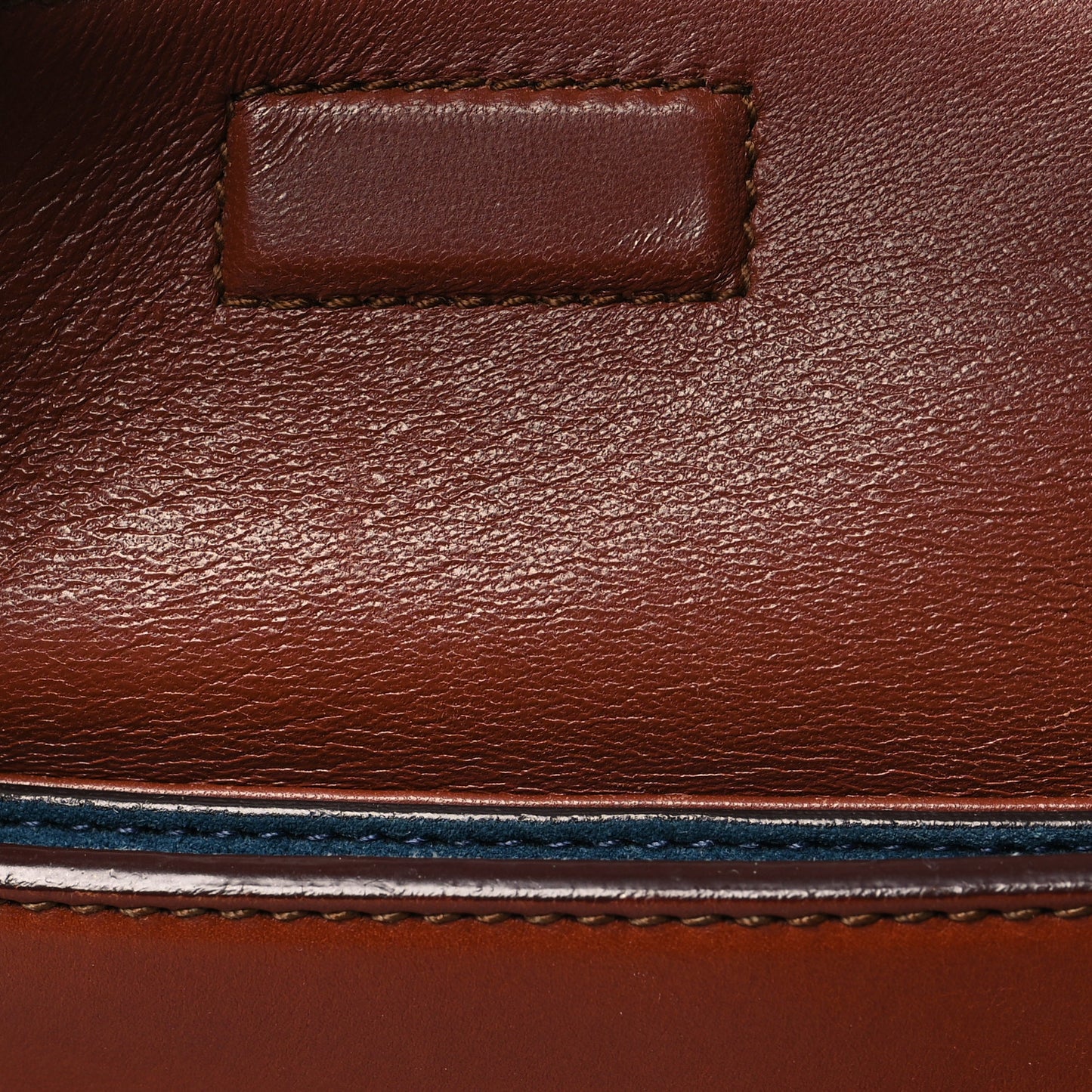 Smooth Calfskin Medium Diorever Flap Brown