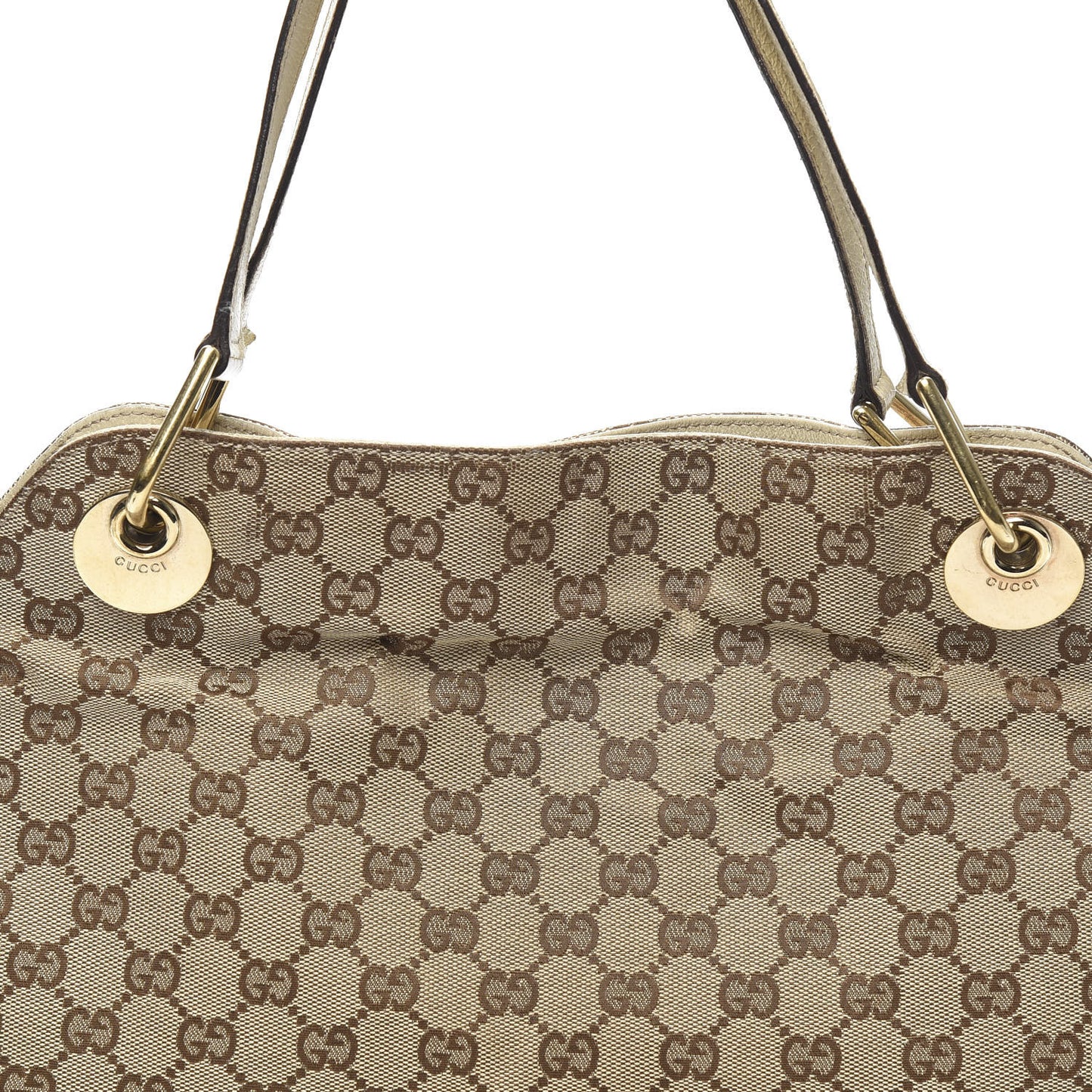 Monogram Medium Eclipse Shoulder Bag Off White