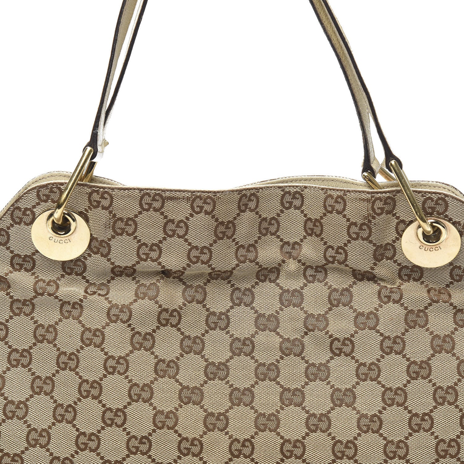 Gucci Monogram Medium Eclipse Shoulder Bag Off White 9 of 13