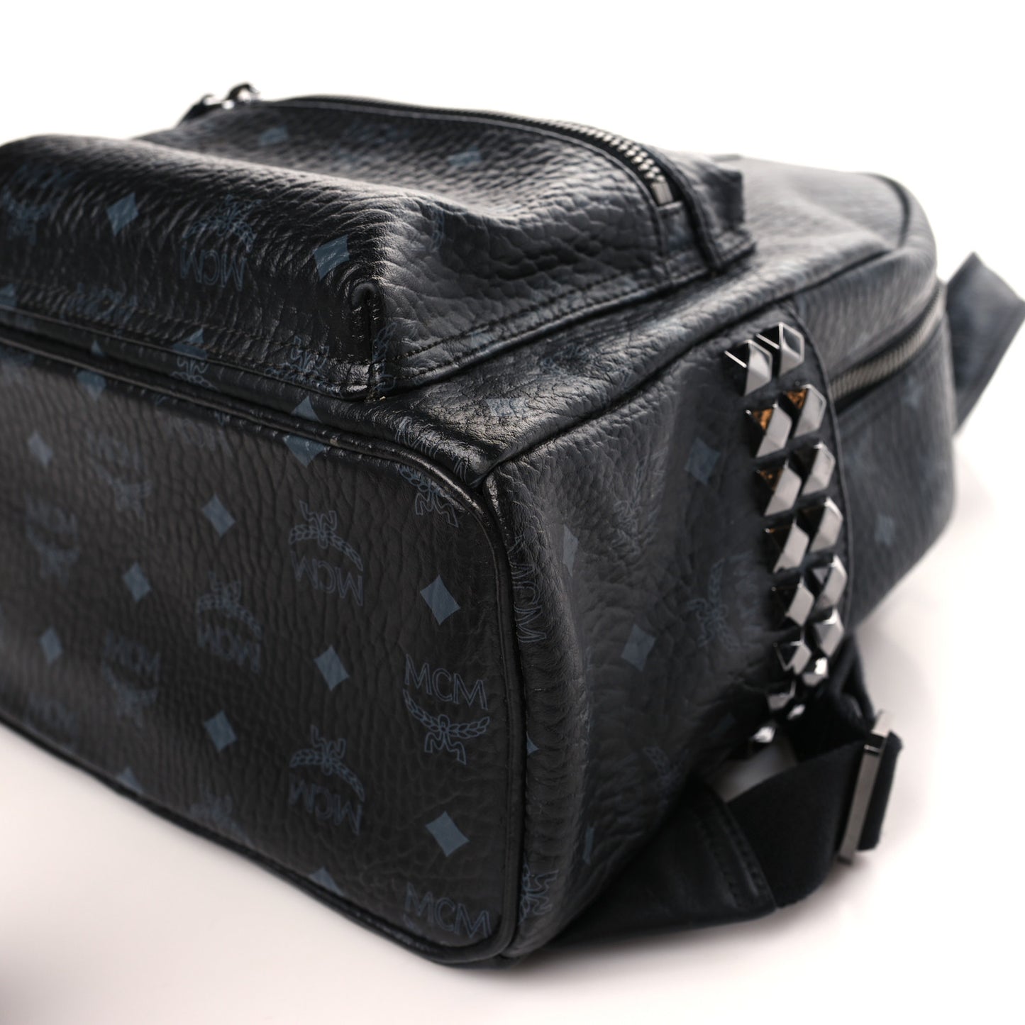 Visetos Small Side Stud Stark Backpack Black