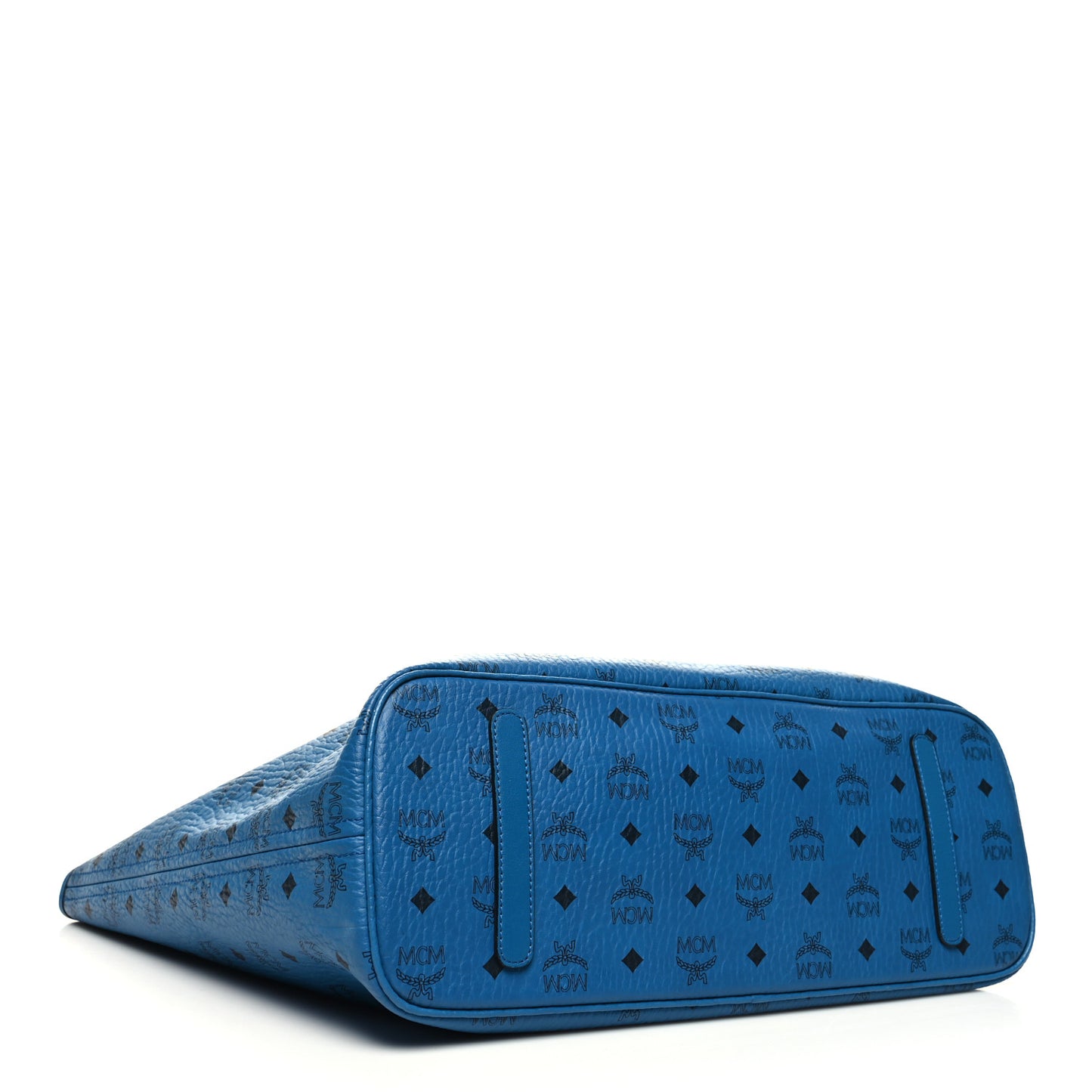 Visetos Large Anya Top Zip Shopper Tote Munich Blue