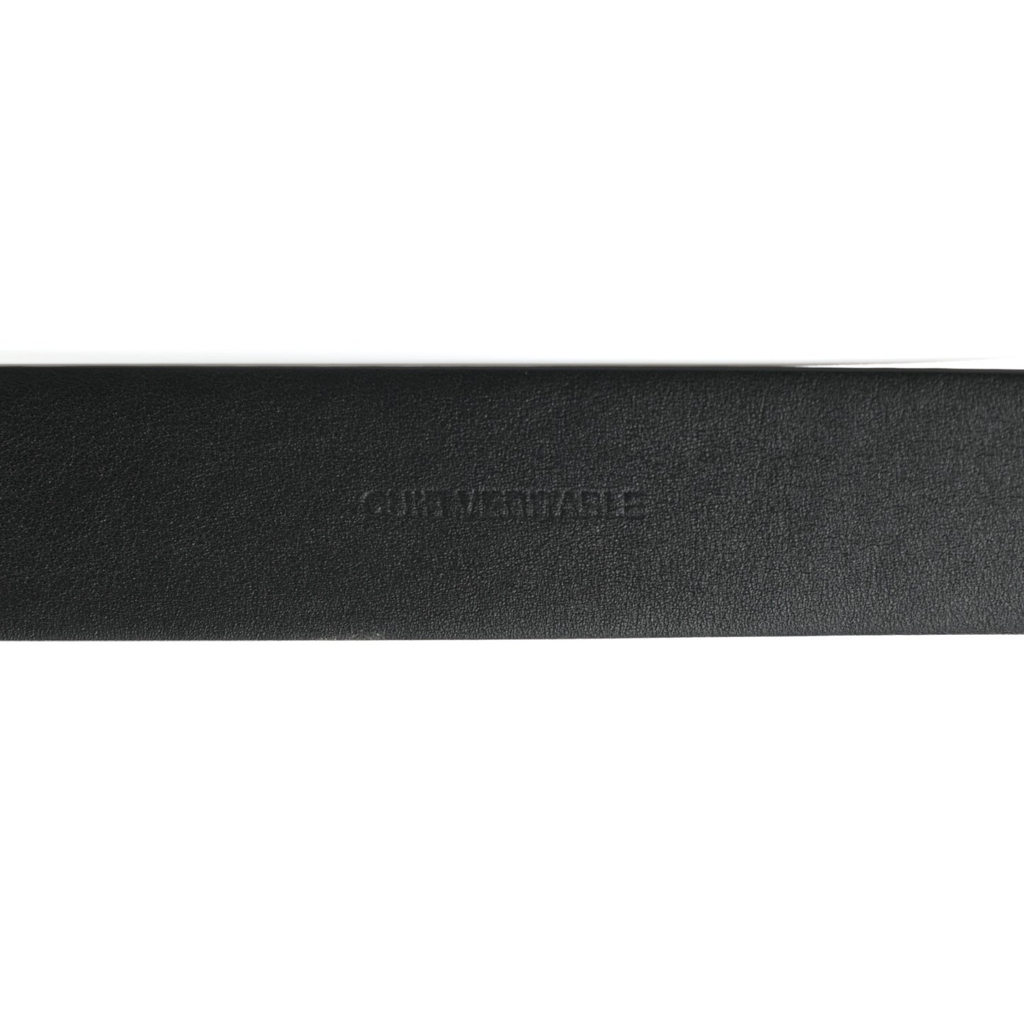 Calfskin CC Chain Belt 85 34 Black