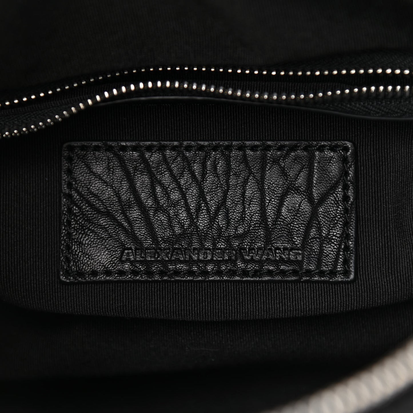 Pebbled Lambskin Mini Rockie Black Rhodium Hardware