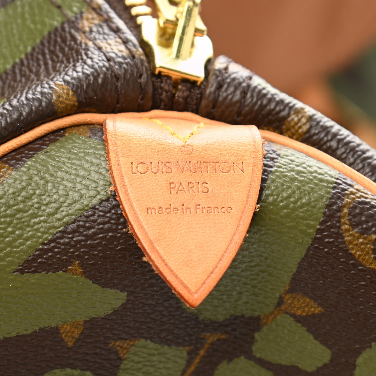 Louis Vuitton Graffiti Keepall 50 Kaki 5 of 14