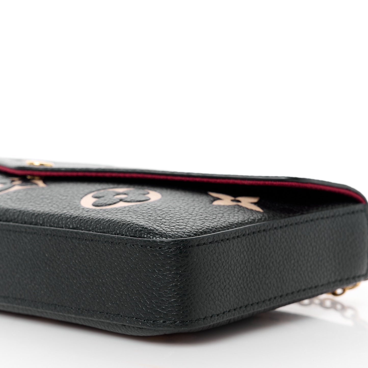 Empreinte Monogram Giant Felicie Pochette Black Beige