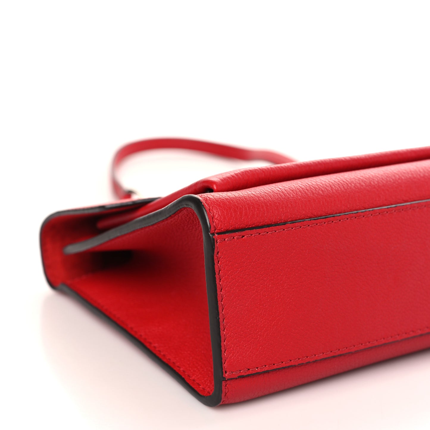 Soft Calfskin Mylockme Chain Bag BB Rubis