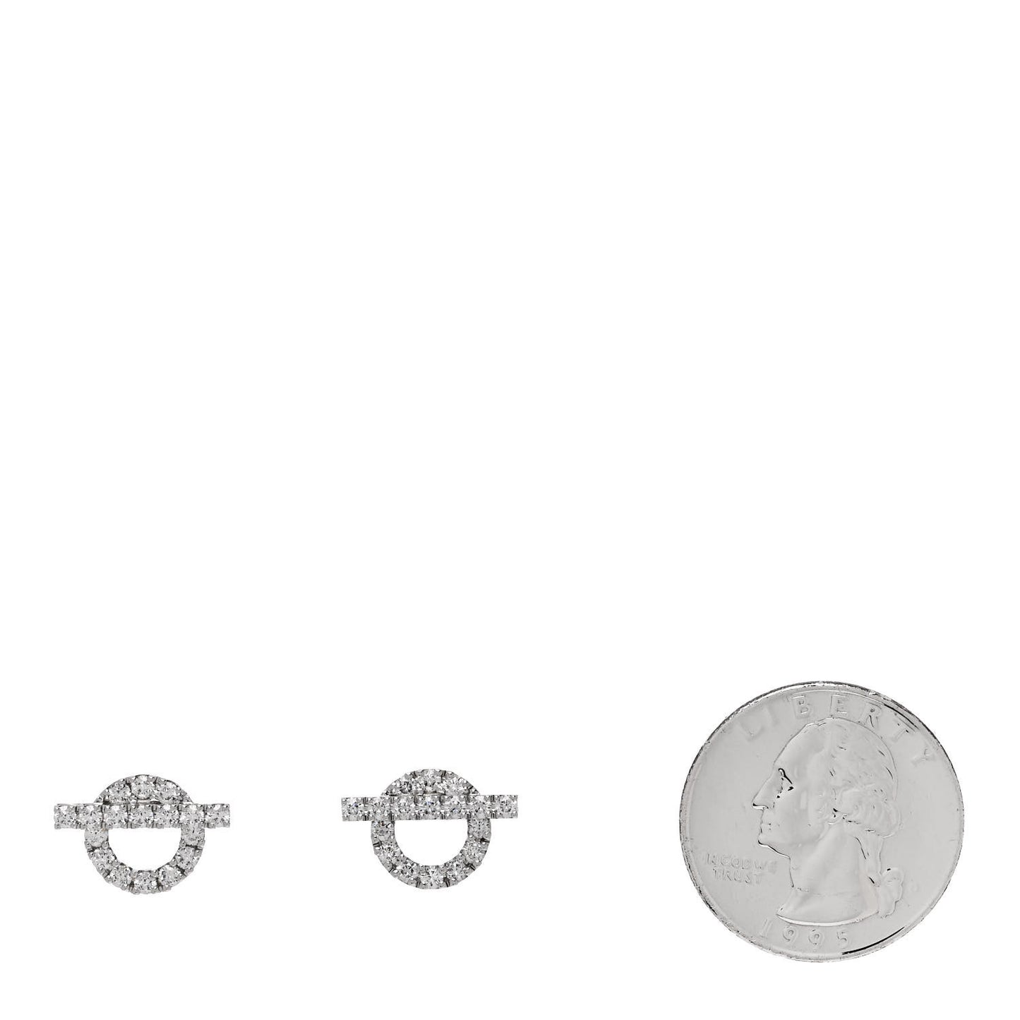 18K White Gold Diamond Finesse Earrings
