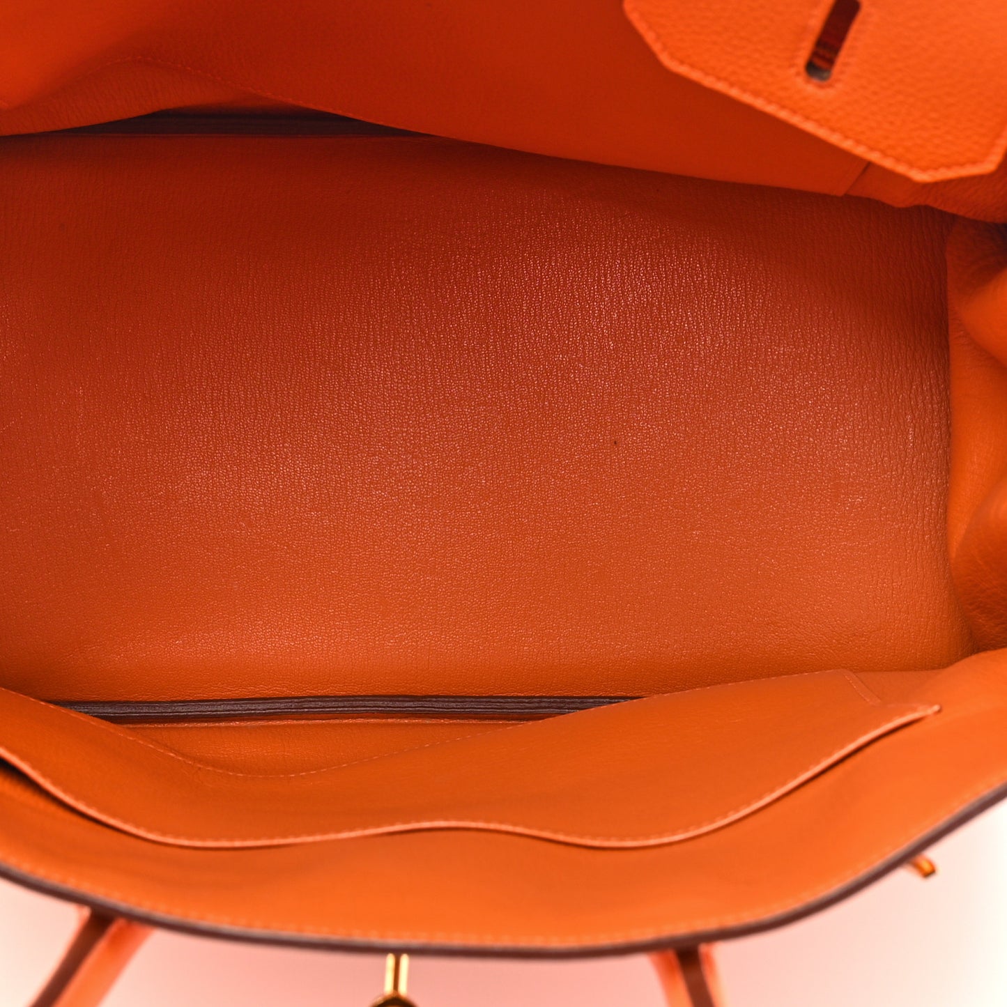 Togo Birkin 35 Orange
