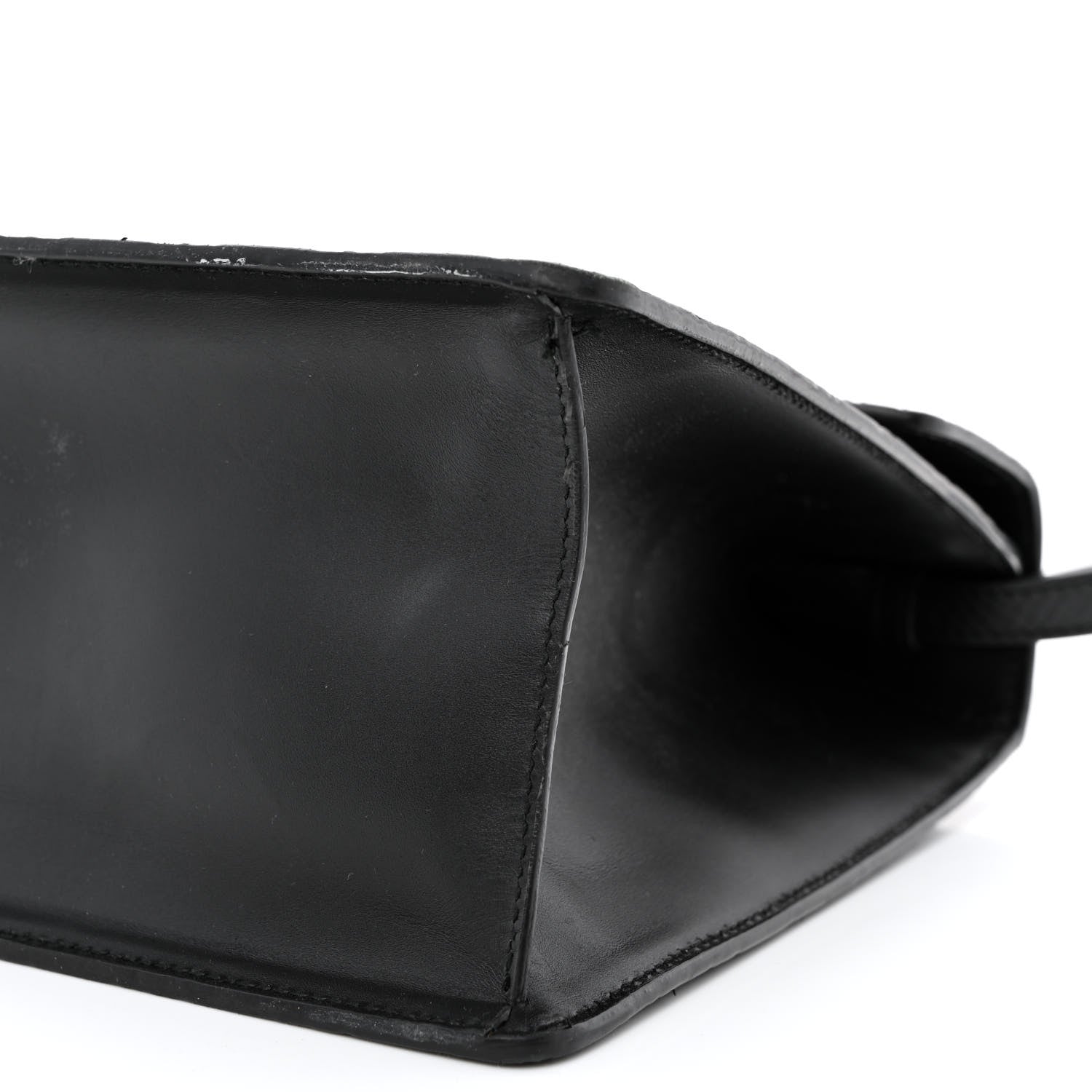 Gucci Guccissima Signature Medium Sylvie Top Handle Bag Black 10 of 19