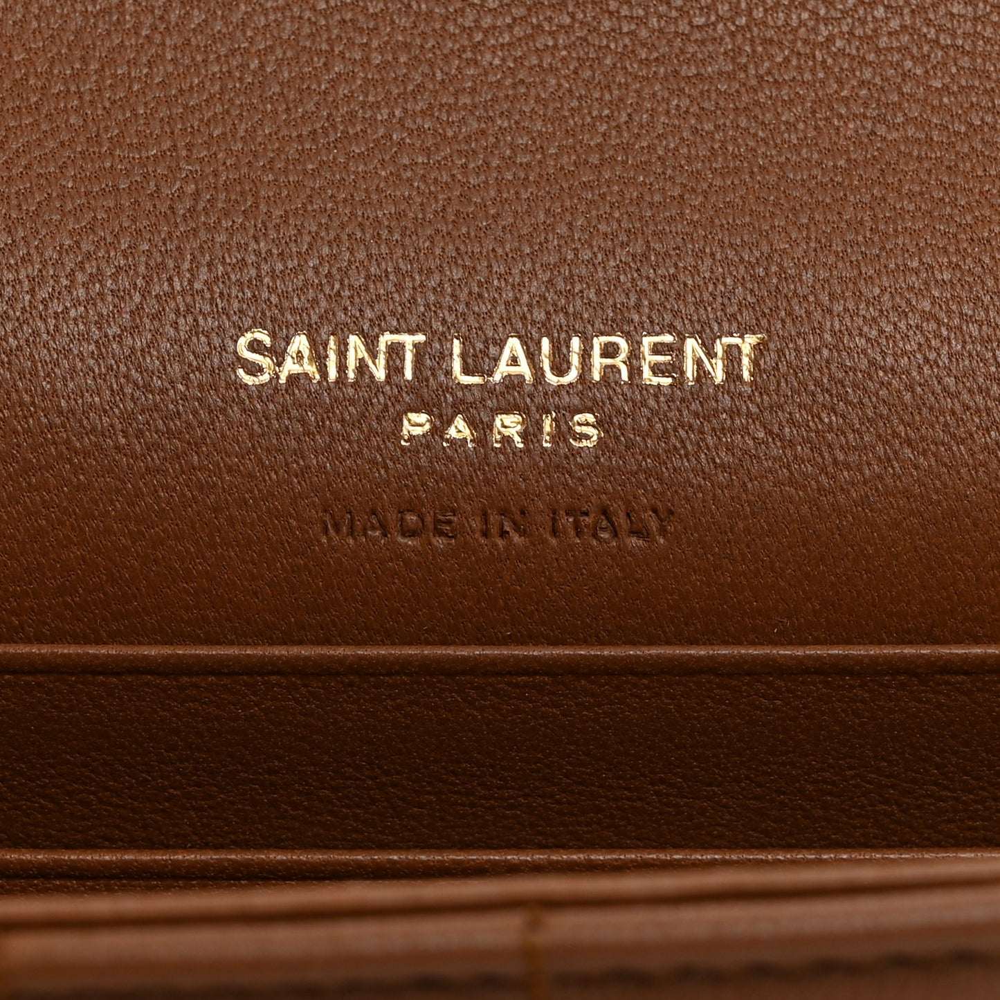 Goatskin Carre Quilted Cassandre Small Envelope Wallet Fox