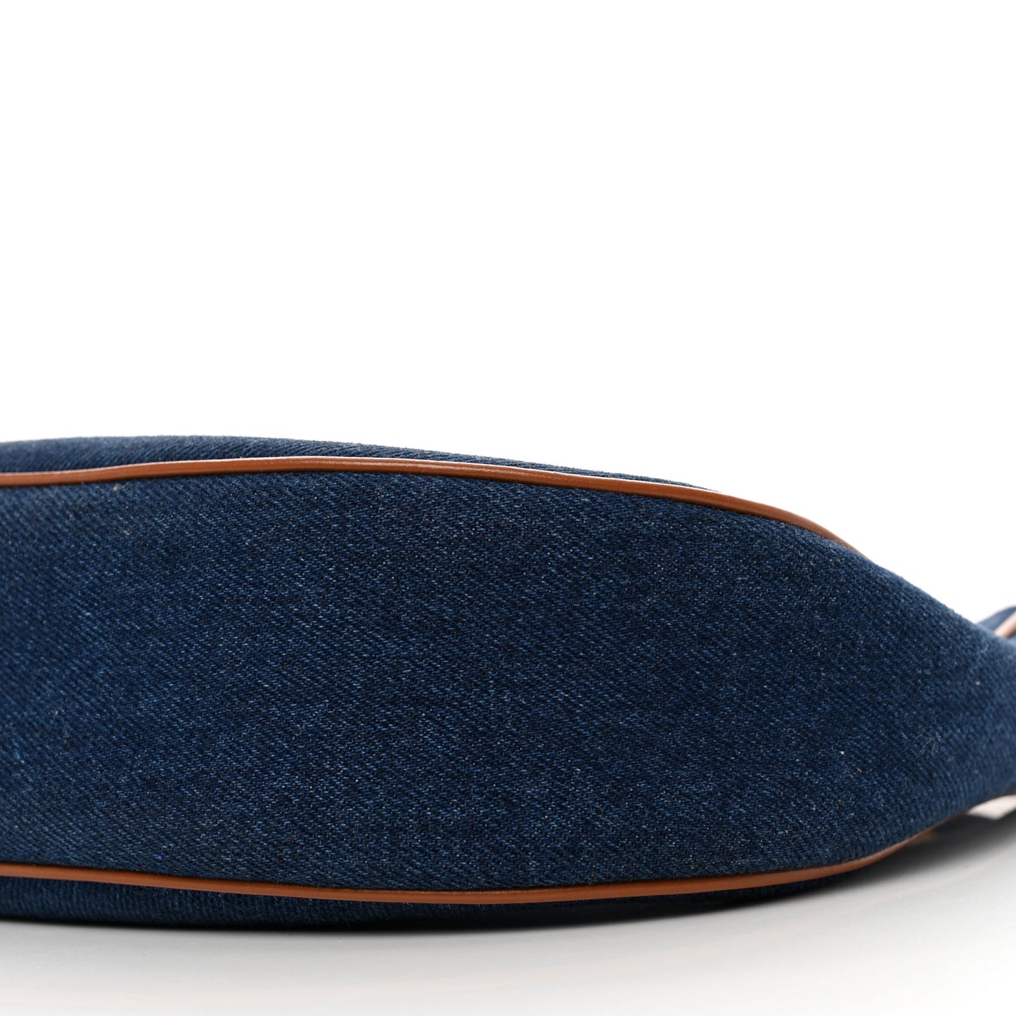 Denim Ava Shoulder Bag Navy Tan