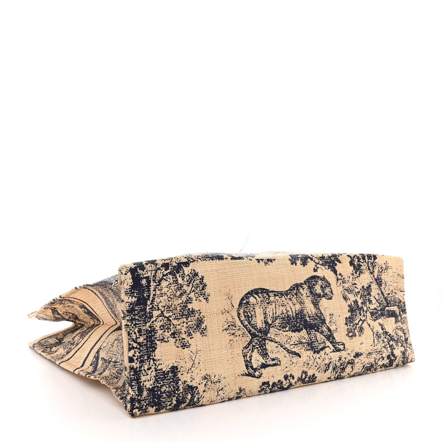 Christian Dior Straw Dioriviera Tote Beige 4 of 12