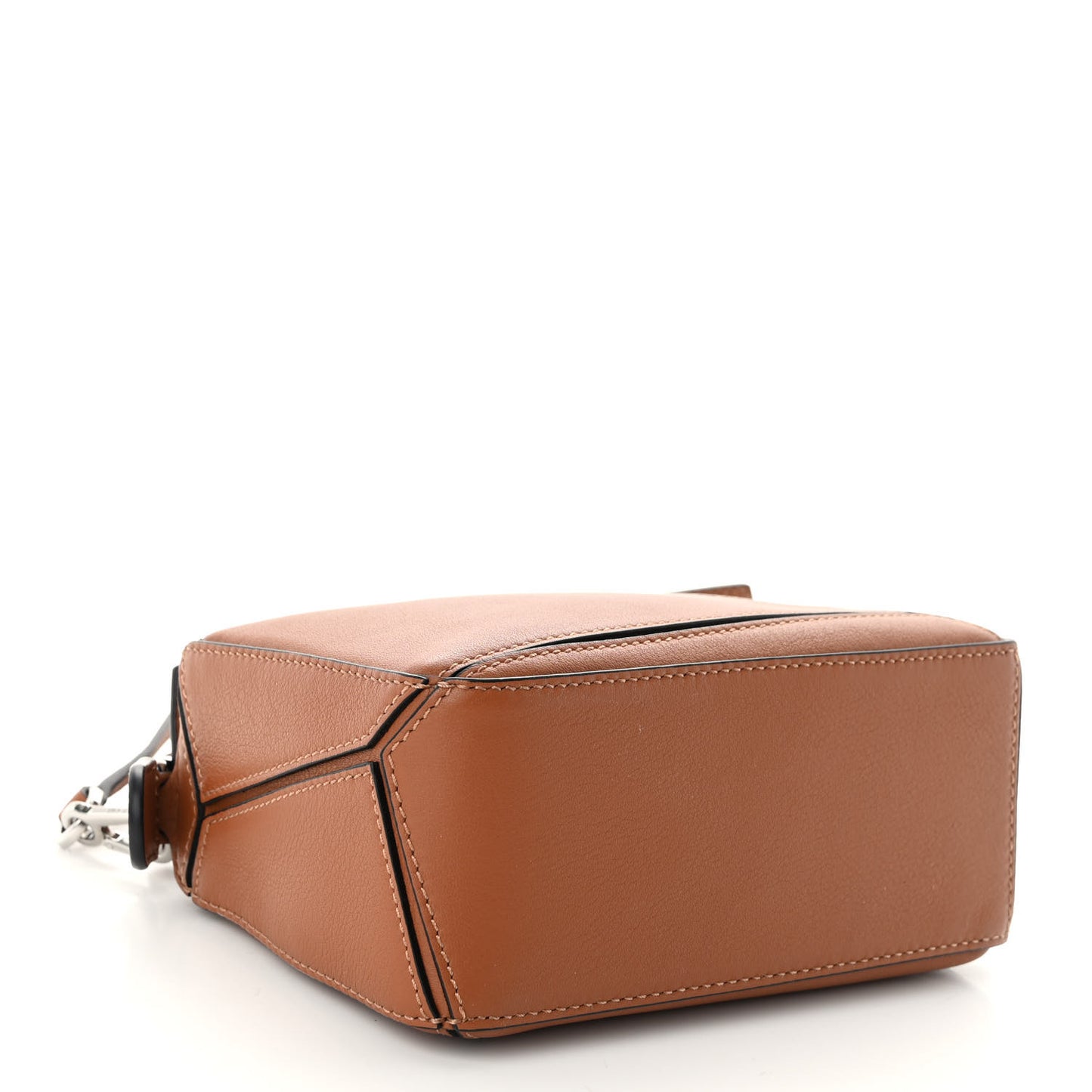 Calfskin Mini Puzzle Bag Tan