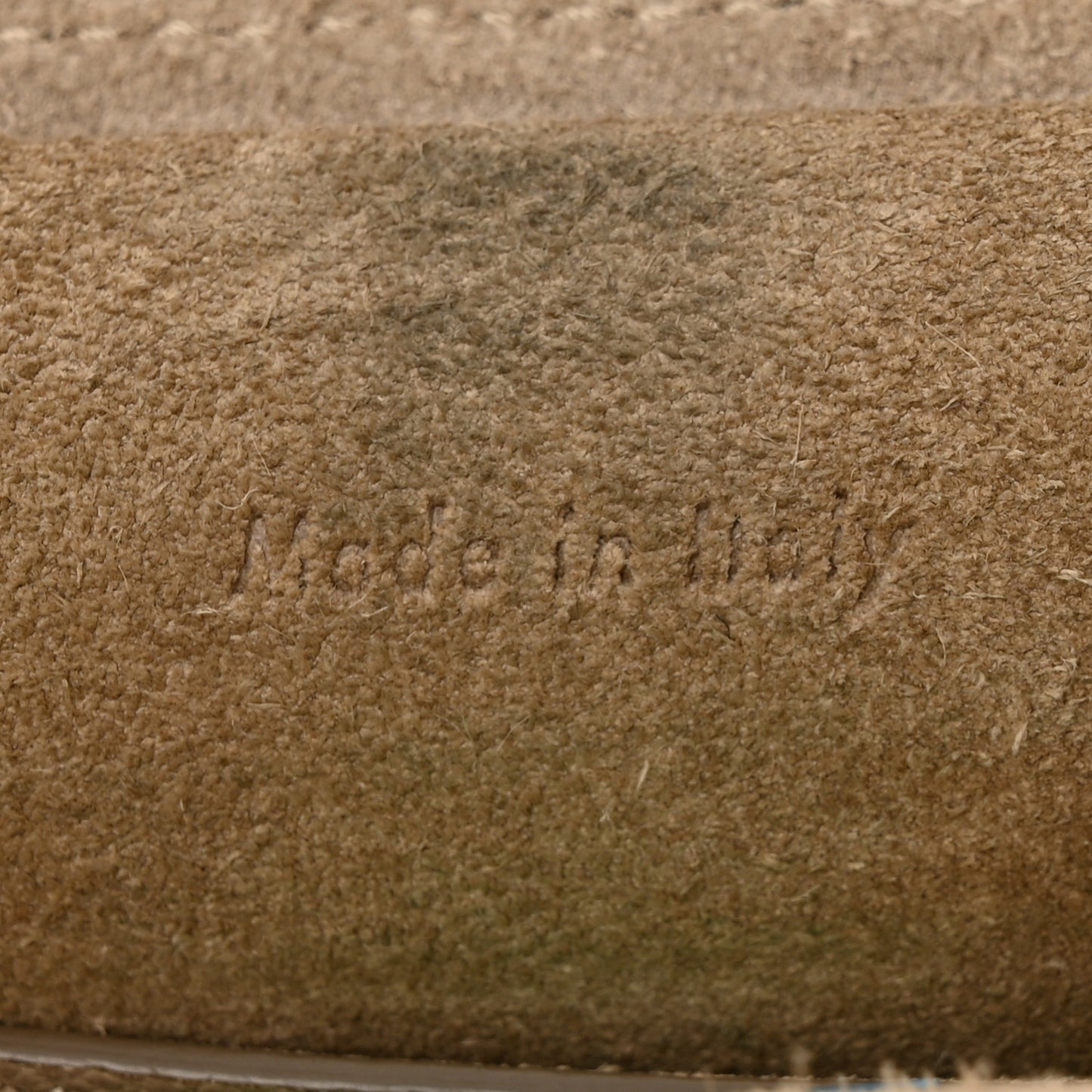 Grained Calfskin Micro Belt Bag Light Taupe