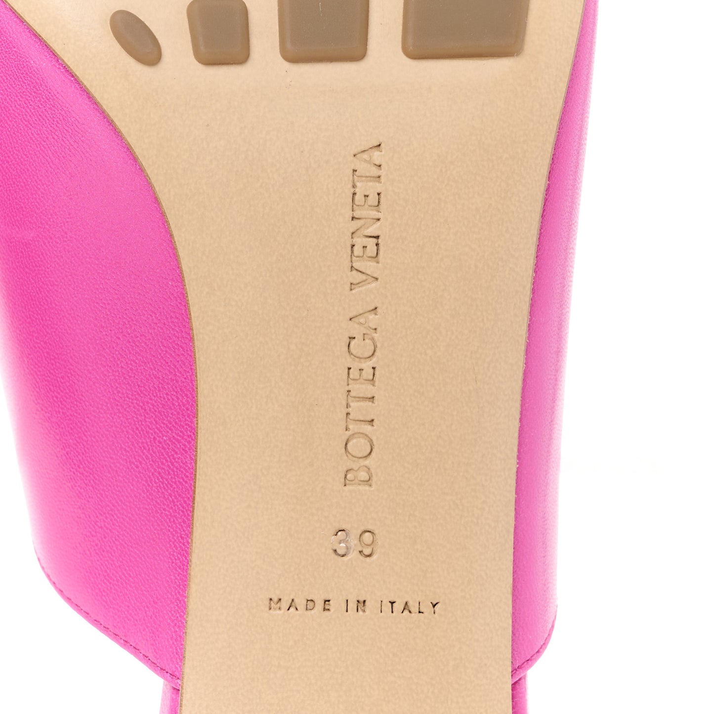 Lambskin Stretch Lounge Sandals 39 Hollyhock